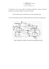 Automobilio svorio centro padėties nustatymas (laboratorinis darbas) 5 puslapis