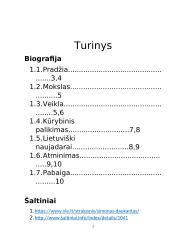 Referatas apie S. Daukantą 1 puslapis