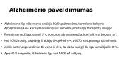 Alzheimerio ligos paveldimos ir nepaveldimos formos 4 puslapis