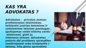 Mano svajonių profesija: advokatas 2 puslapis