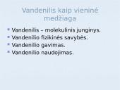 Vandenilis. Skaidrės 10 puslapis