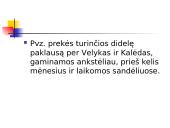 Sandėlių funkcijos 4 puslapis