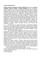 Vakarų filosofijos kilmė