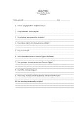 Dailės pamokos planas: skulptūra 17 puslapis