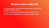 Modernizmas (skaidrės) 10 puslapis