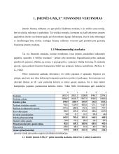 Verslo idėjos UAB ,,x‘‘ preliminarus finansinis įvertinimas 3 puslapis