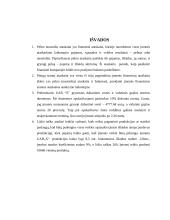 Verslo idėjos UAB ,,x‘‘ preliminarus finansinis įvertinimas 8 puslapis