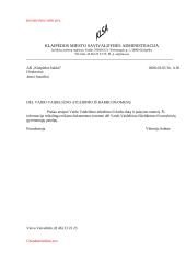 Esminių įmonės dokumentų pavyzdžiai 5 puslapis