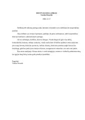 Pagrindiniai dokumentų pavyzdžiai 3 puslapis