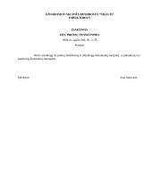 Keletas dokumentų pavyzdžių 3 puslapis