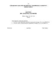 Organizacijų dokumentų pavyzdžiai 13 puslapis