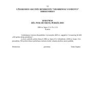 Organizacijų dokumentų pavyzdžiai 15 puslapis