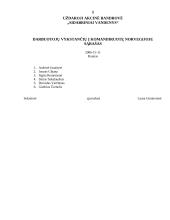 Organizacijų dokumentų pavyzdžiai 8 puslapis