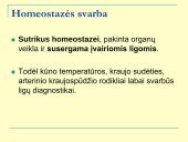 Homeostazė ir termoreguliacija (skaidrės) 6 puslapis