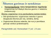 Homeostazė ir termoreguliacija (skaidrės) 9 puslapis