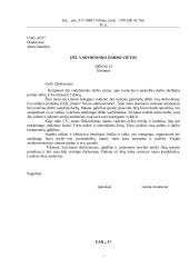 Dokumentų valdymas - esminiai dokumentai 3 puslapis