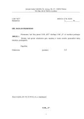 Dokumentų valdymas - esminiai dokumentai 4 puslapis