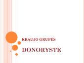 Kraujo donorystė (skaidrės) 2 puslapis
