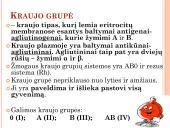 Kraujo donorystė (skaidrės) 4 puslapis