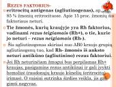 Kraujo donorystė (skaidrės) 8 puslapis