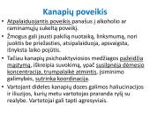 Narkotinių medžiagų poveikis nervų sistemai 11 puslapis