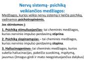 Narkotinių medžiagų poveikis nervų sistemai 3 puslapis