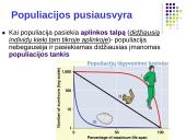 Populiacija. Veiksniai, lemiantys jos dydžio kitimą 11 puslapis