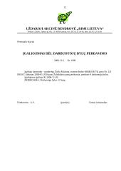 Dokumentų valdymas - pagrindiniai raštai 12 puslapis