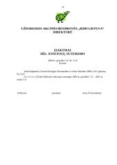 Dokumentų valdymas - pagrindiniai raštai 14 puslapis