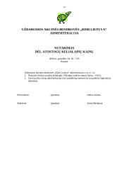 Dokumentų valdymas - pagrindiniai raštai 17 puslapis