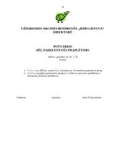 Dokumentų valdymas - pagrindiniai raštai 19 puslapis