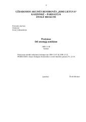 Dokumentų valdymas - pagrindiniai raštai 4 puslapis