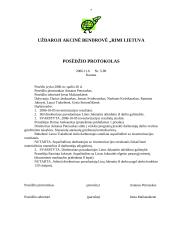 Dokumentų valdymas - pagrindiniai raštai 7 puslapis