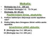 Azoto apytaka biosferoje. Skaidrės 15 puslapis