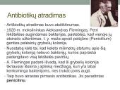 Antibiotikai. Organizmo apsauga nuo žalingo aplinkos poveikio 14 puslapis