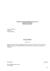 Dokumentų valdymas: UAB "Baltesta" 16 puslapis