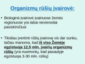 Organizmų sistematikos principai. Taksonominės grupės (skaidrės) 5 puslapis
