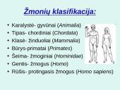 Organizmų sistematikos principai. Taksonominės grupės (skaidrės) 10 puslapis