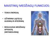 Su maistu gaunamų  medžiagų reikšmė  3 puslapis