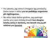 Su maistu gaunamų  medžiagų reikšmė  8 puslapis