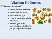 Vitaminai ir mineraliniai elementai (skaidrės) 8 puslapis