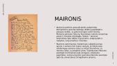 Maironis (skaidrės) 3 puslapis