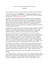 Istorinė ir meninė tiesa Just. Marcinkevičiaus dramoje 