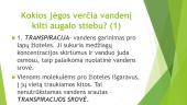 Medžiagų apykaita ir pernaša augaluose  (skaidrės) 8 puslapis