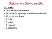 Steigiamasis seimas (skaidrės) 6 puslapis