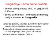 Steigiamasis seimas (skaidrės) 8 puslapis