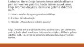 Laisvės tema Lietuvos literatūroje (skaidrės) 3 puslapis