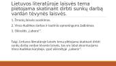 Laisvės tema Lietuvos literatūroje (skaidrės) 4 puslapis