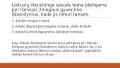 Laisvės tema Lietuvos literatūroje (skaidrės) 5 puslapis