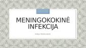 Meningokokinė infekcija